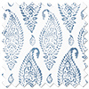 Wollerton, Regal Blue - Twist&Fit Roller Blind